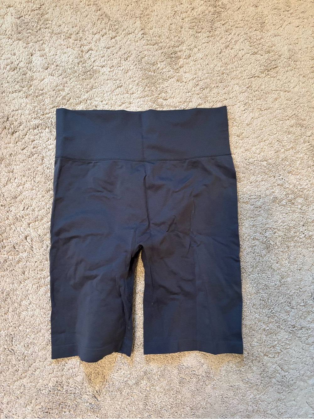 Forever 21 Black High-Waist Bike Shorts